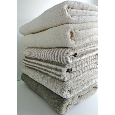 Ręczniki lniane frotte peeling i miękkie