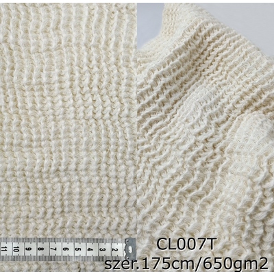 LL and CL -  waffle and patterns - width 135-225cm