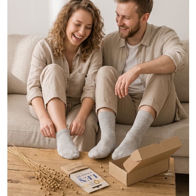 Skarpety lniane Linen80™ Premium - 80 % lnu