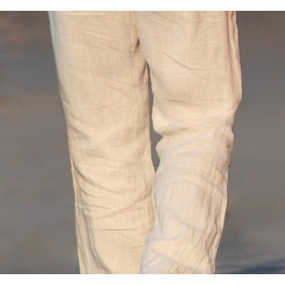 Men's linen trousers